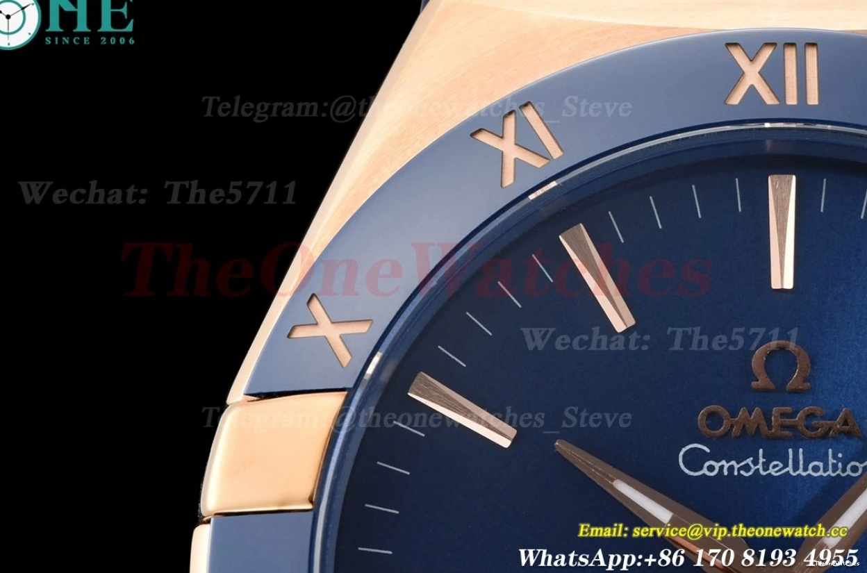 Blue 41mm BLSF LE 2020 Dial Constellation A8900 RG 0105